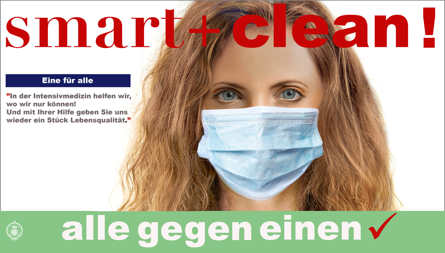 Covid-19, effektiv, Intensivmedizin, Ärztinnen, Ärzte, Pflegerinnen, Pfleger, Appell, smart, clean, Münster, Spelle, sankt georgen, Uni-Klinik, fies